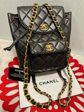 CHANEL | Bags | Chanel Red Mini Backpack 9p | Poshmark display picture 1